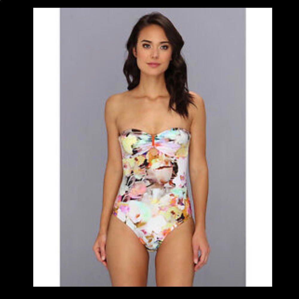 Ted baker belah electric dream swimsuit